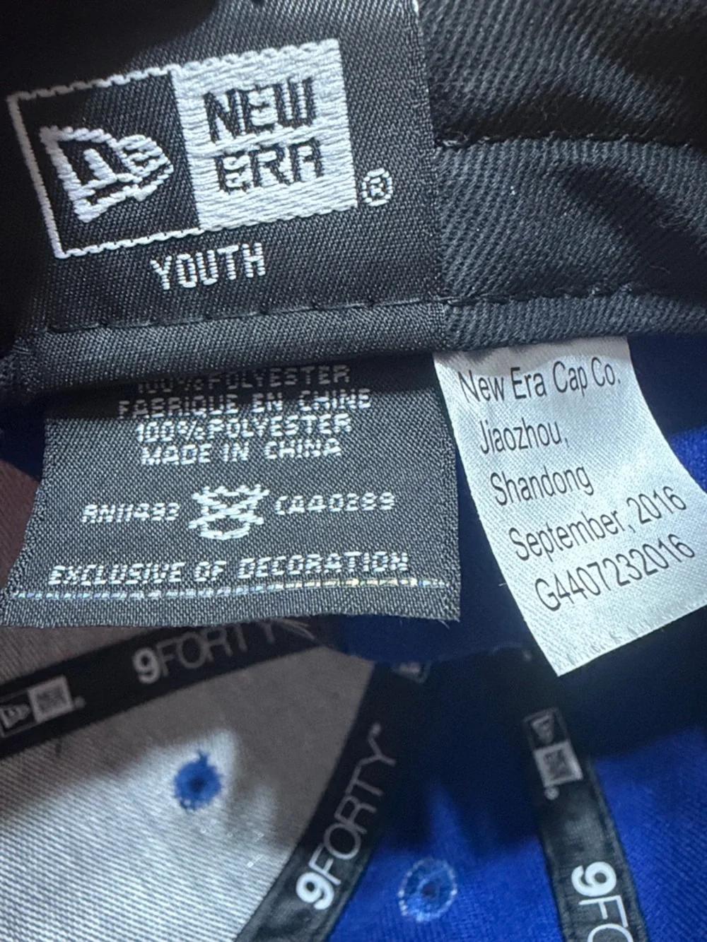 New Era Kansas City royals baseball hat size youth